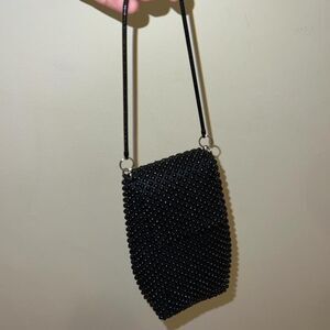 Vintage Beaded Micro Mini Handbag Purse